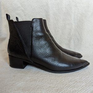 Acne Studios Jensen Black Pointed Toe Boot